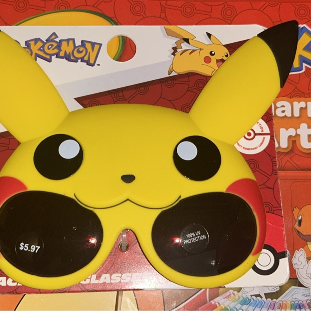 Pikachu Yellow VR Glasses